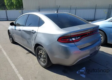 2015 Dodge Dart Se из США, поврежденный, VIN 1C3CDFAA3FD301296